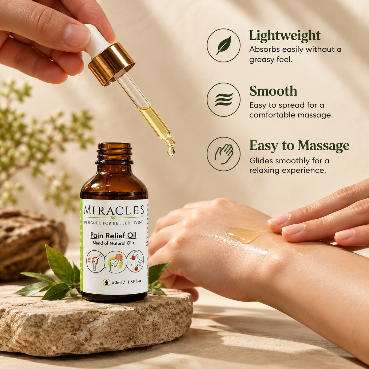 MIRACLES™ Botanical Massage Oil